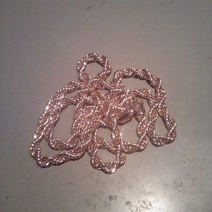 14k Solid gold Rope chain